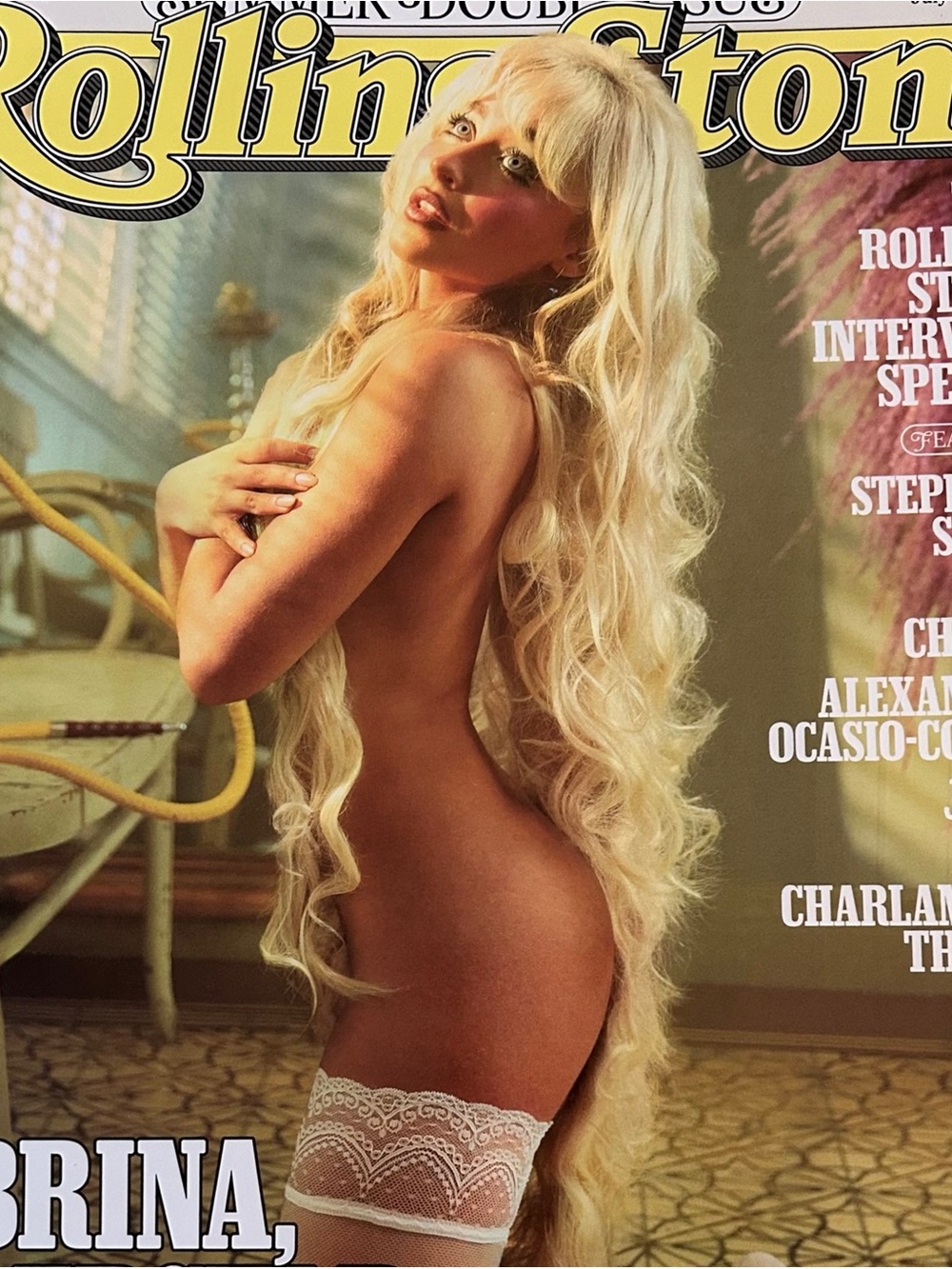 NEW!ROLLING STONES SUMMER SPECIAL DOUBLE ISSUE 1401&1402. SABRINA CARPENTAR 2025 - Picture 4 of 11